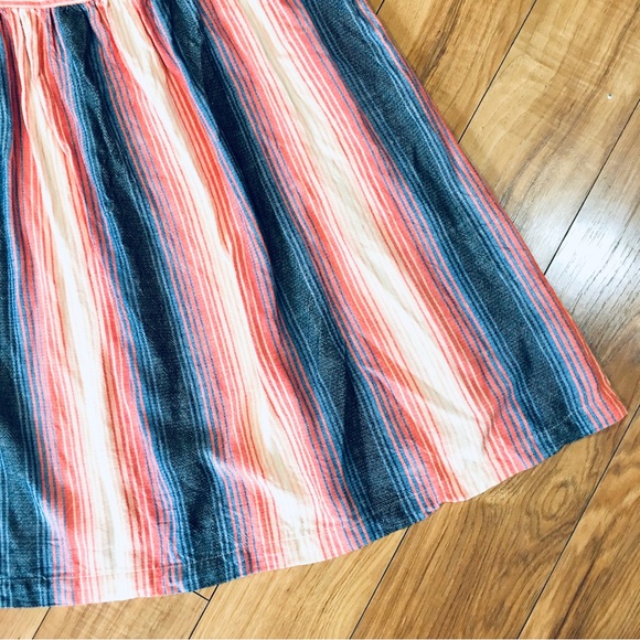 Rip Curl  Ripcurl  striped boho summer spaghetti strap dress cotton oran… - Picture 6 of 8